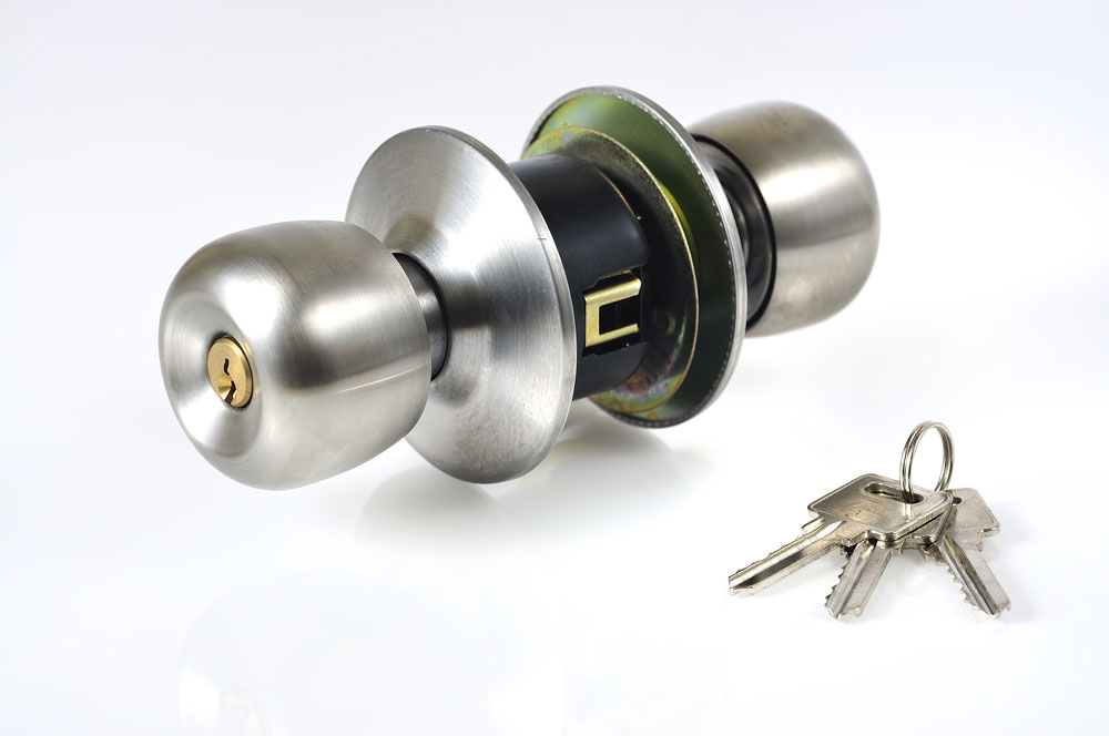 Door Knob with Lock and Key